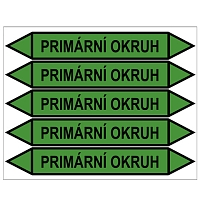 Značení potrubí, primární okruh